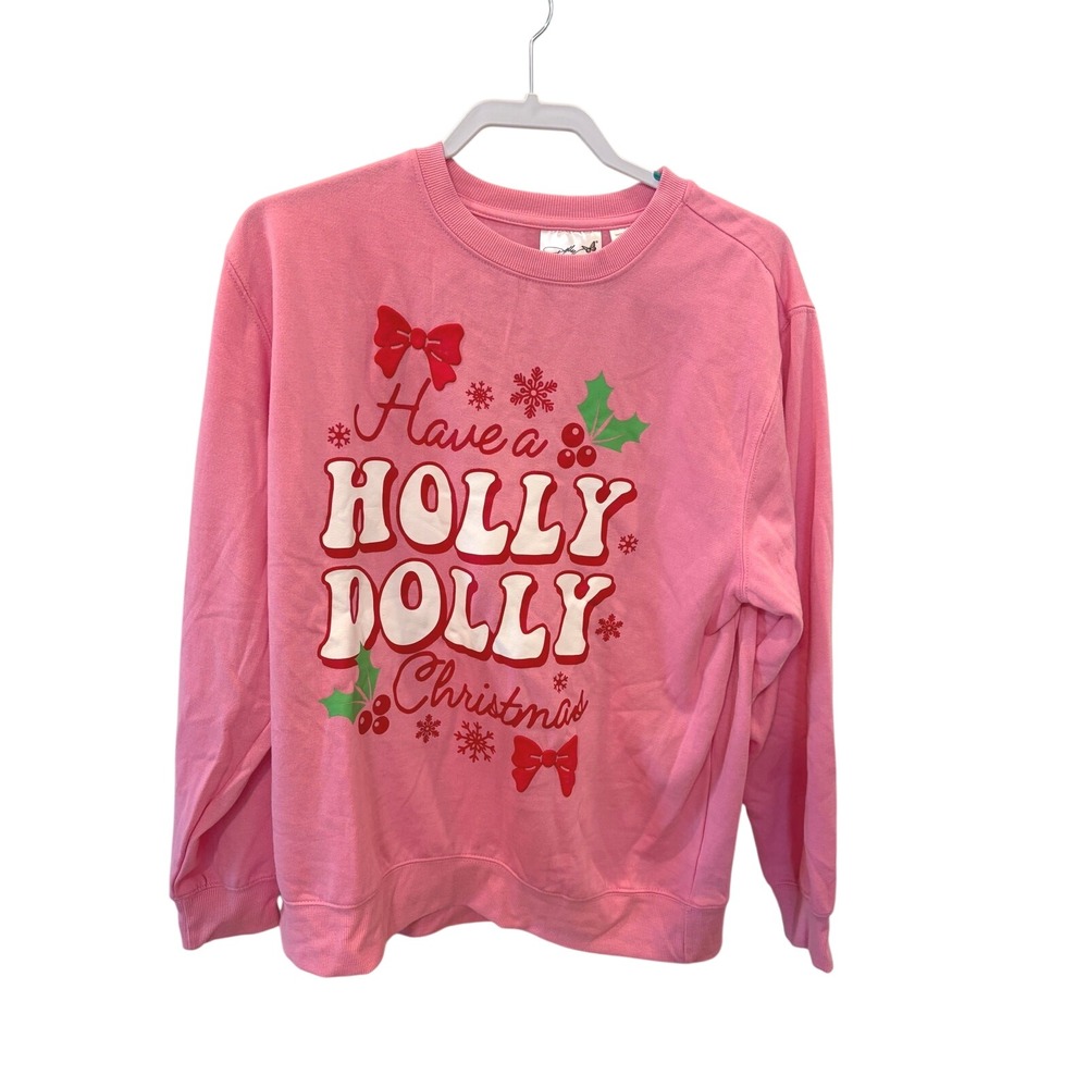 Dolly Parton "Holly Dolly Christmas" Sweatshirt 🎄🎀